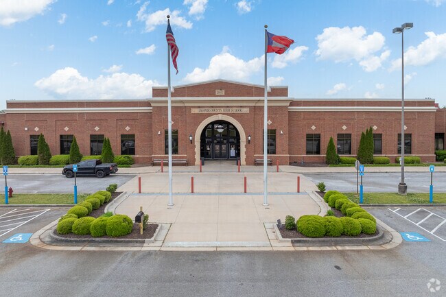Jasper County High School is home to over 1000 students from the surrounding area.