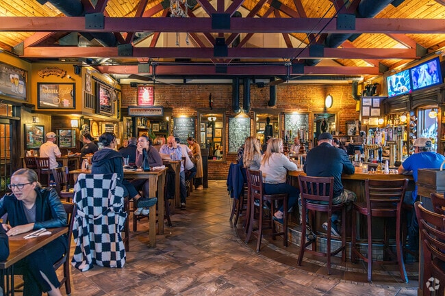 Large and inviting, the Blue Bird Inn welcomes many West Cornwall residents for happy hour.