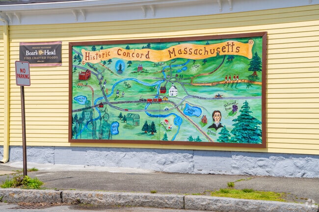 Whether you're walking or driving through, Concord has a historic look and feel.
