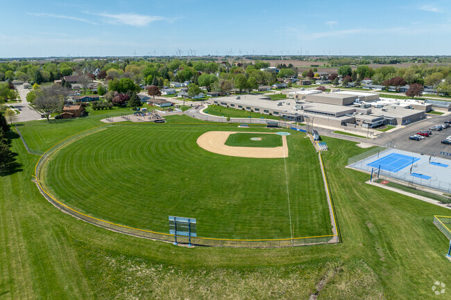 Children at Randolph High School in Randolph, WI can sign up to be apart of the baseball team.