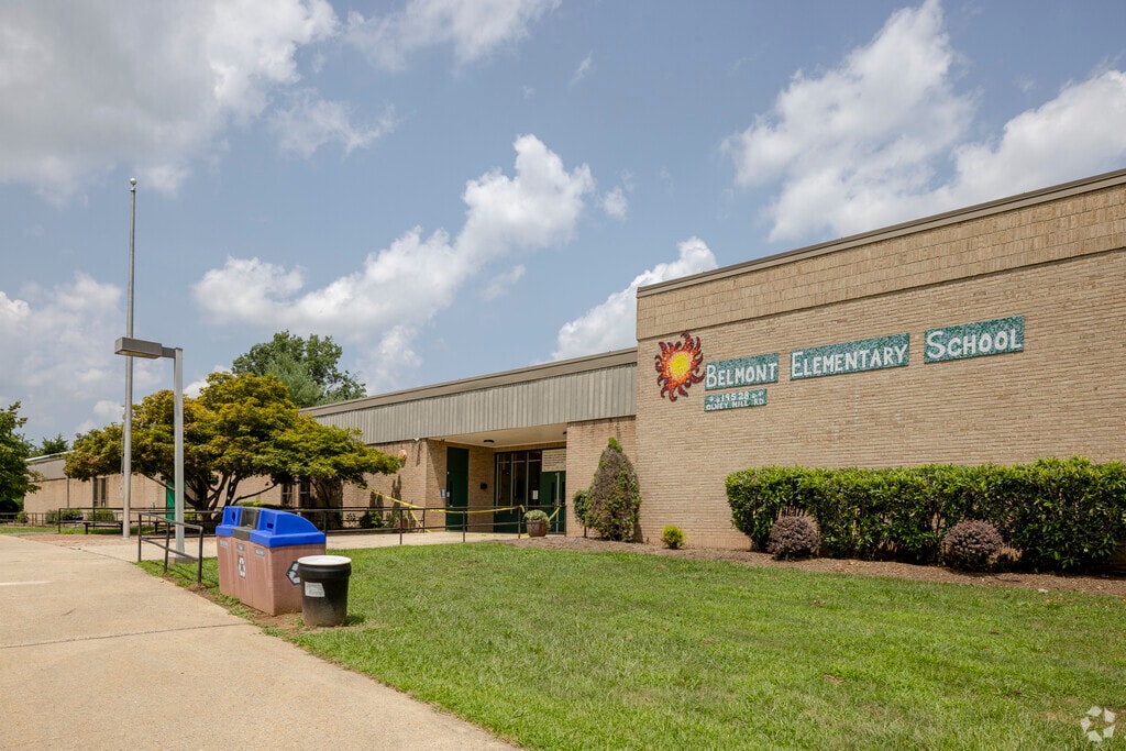 Belmont Elementary School building in Olney.