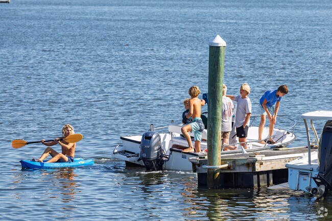 Boys from Greenville Loop make the most of their spring break at nearby Wrightsville Beach.