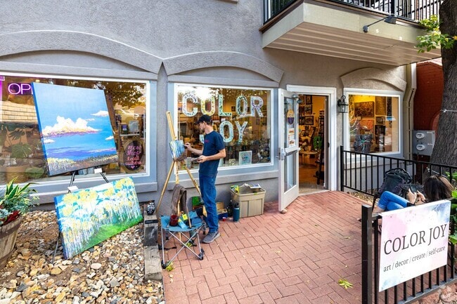 Shop local artist's works at Color Joy in Old Colorado City.