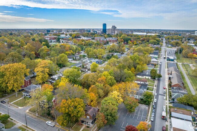 Northside in conveniently located east of downtown Lexington with easy access into the city.