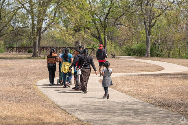 Greenwood is a 35 acre park features 3,600 foot long walking trail in East Birmingham.