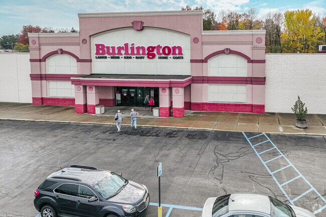 Burlington is one of the many big box chains that can be found close to Canfield, in Boardman.