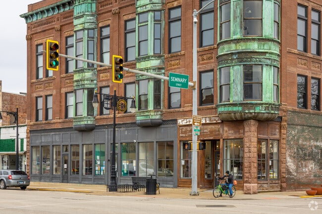 Galesburg's downtown is on the National Register of Historic Places.