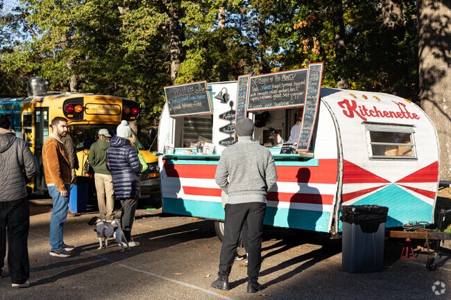 Dumbarton residents shop local at RVA Big Market, a Saturday tradition at Bryan Park.