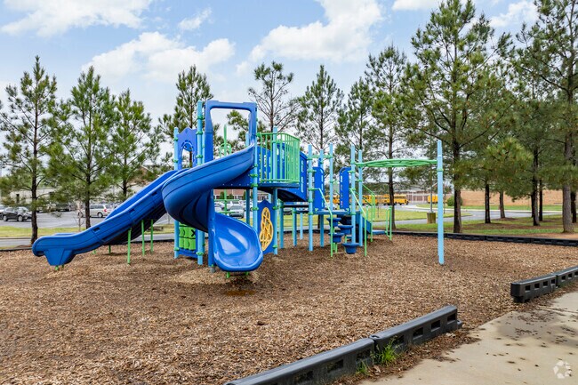 Young students enjoy wonderful outdoor spaces at the James Love Elementary School.