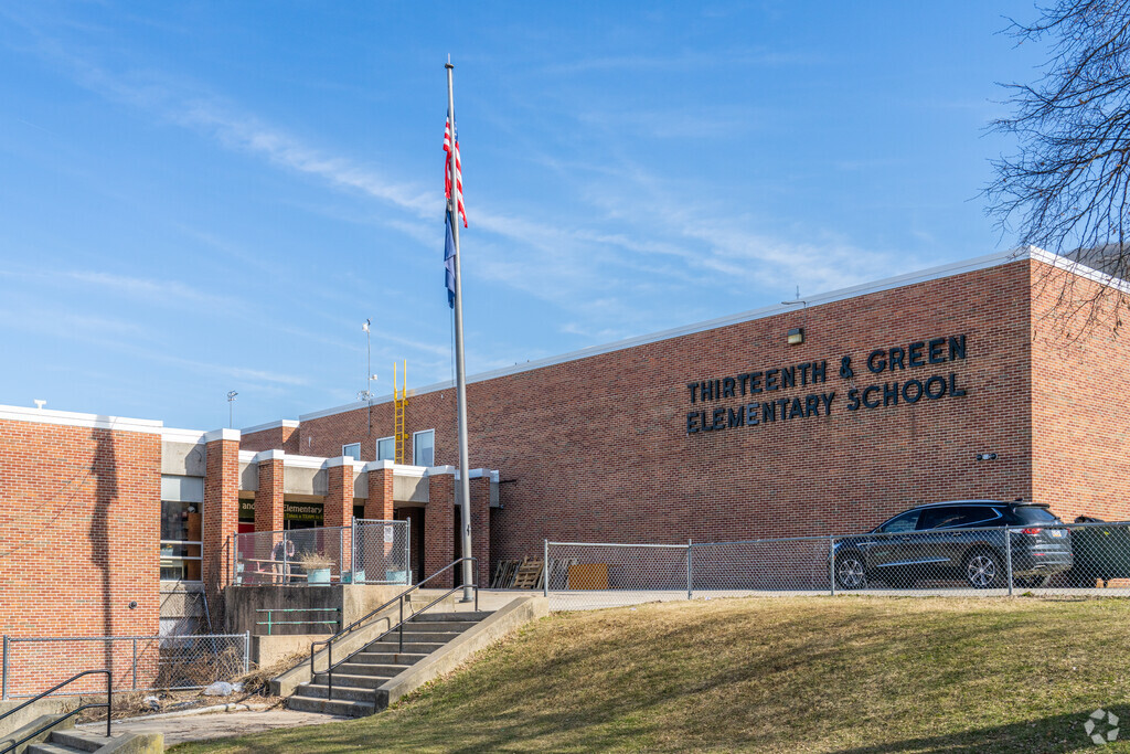 13th and Green Elementary School serves 510 students in grades PK-4.