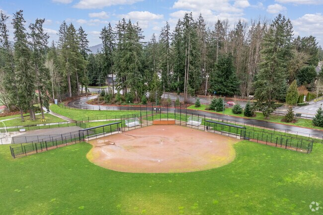 Pine Lake Middle School baseball field.