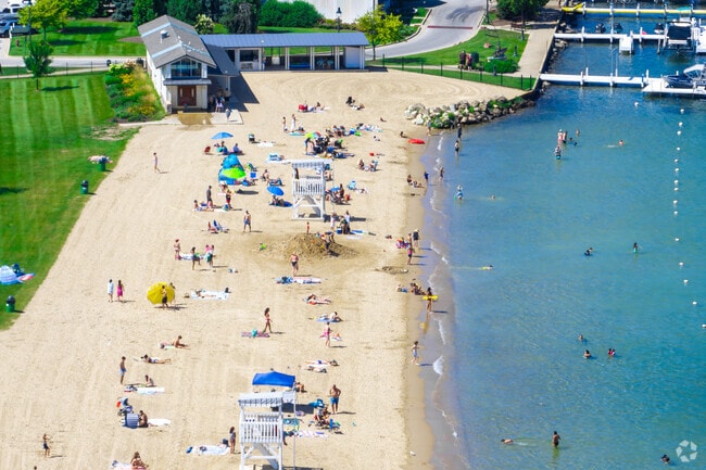 Fontana-on-Geneva Lake residents can spend the weekend relaxing in the sun at the popular Fontana Beach.