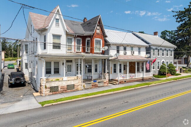 Life in Newmanstown centers around Main Street’s small-town charm and community spirit.