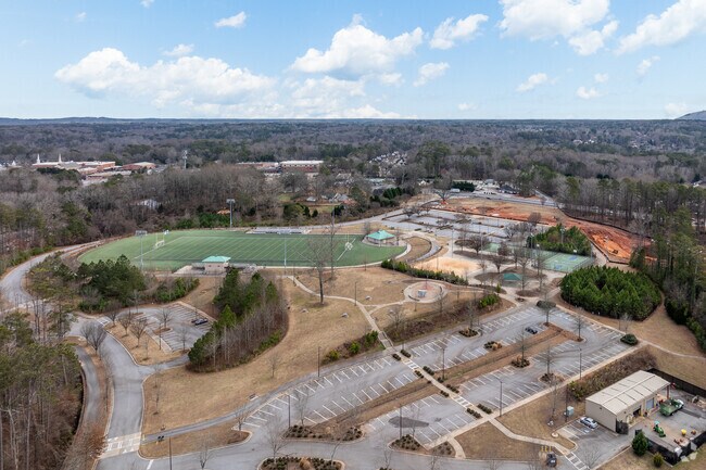 Bryson Park has several Sports fields and playgrounds available to local residents.