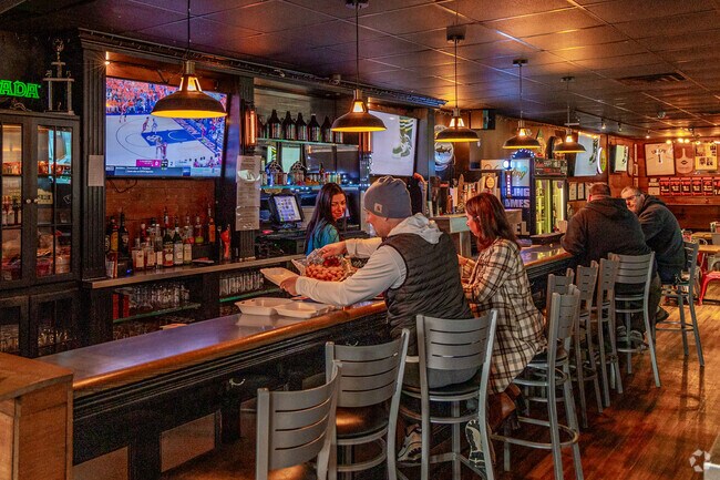 Caliente Pizza and Draft House in Aspinwall is always bustling with activity.