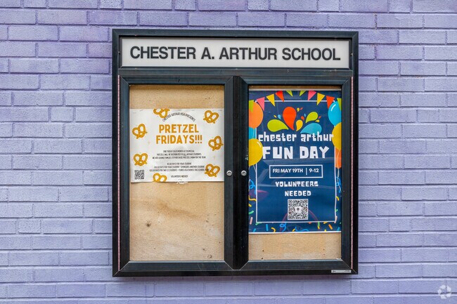 Students of Chester A. Arthur School rave about Pretzel Fridays.
