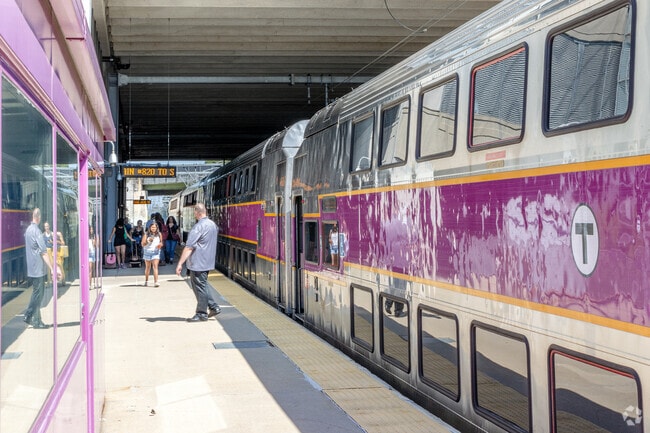 Hop on the commuter rail in Hillsgrove for a quick trip to Providence or Boston.