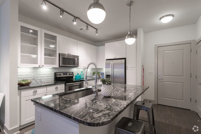 1 BR, 1 BA - 725 SF, Unit Style A1E