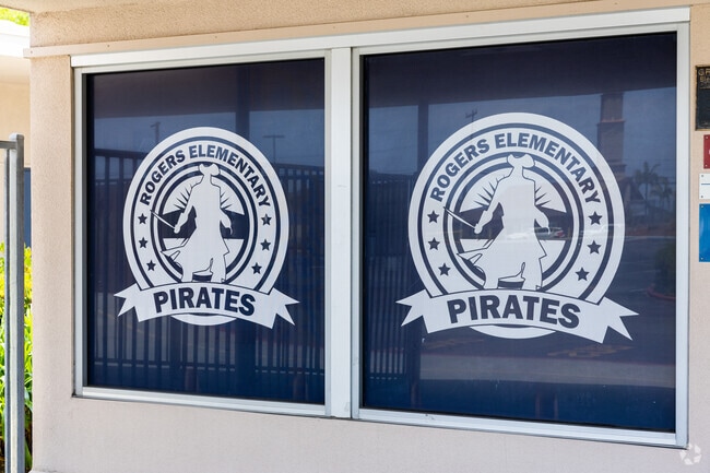 Rogers Elementary is home to the Pirates and is located in Greg Rogers.
