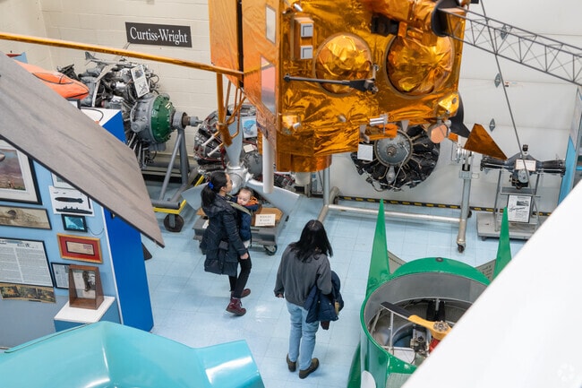 The Aviation Hall of Fame in Moonachie is a must visit for air and spacecraft enthusiasts.