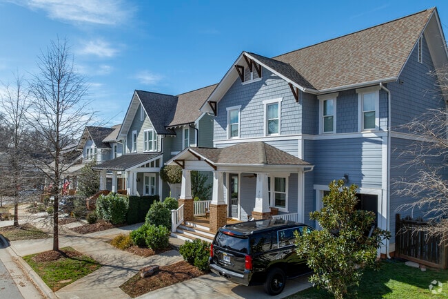 Traditional style homes keep the historic look while bringing modern homes to the Cherry area.