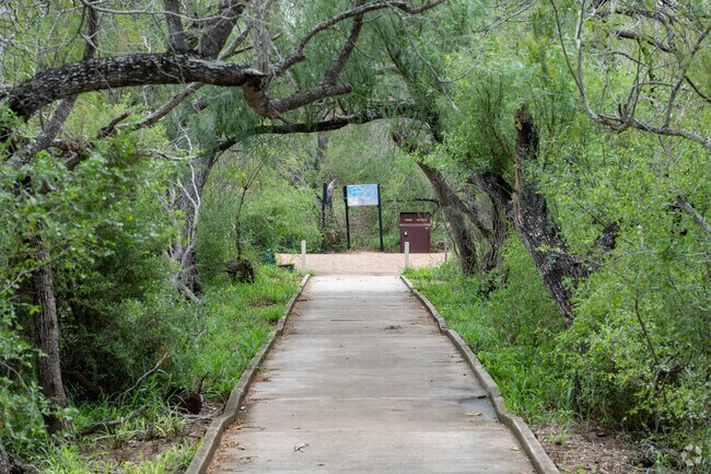 Santa Ana Wildlife Refuge offers various lush walking trails within its park.