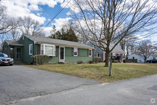 A row of Ranch and Cape Cod style can be found in Attleboro, MA.
