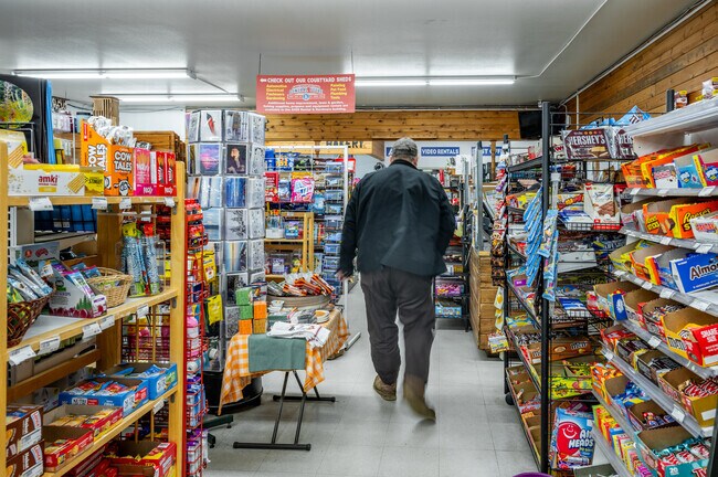 The Anderson Island General Store meets some of your shopping needs on the island.