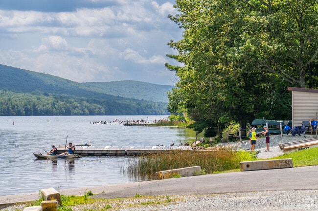 Boat rentals are one of many summer activities at Mauch Chunk Lake.
