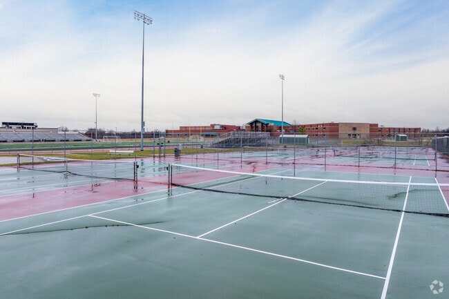 Timberland High School has a large athletic complex.