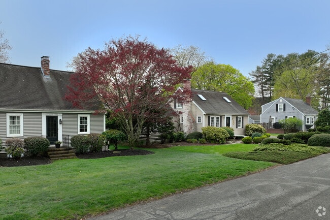 Rows of Cape Cod homes blanket the North Reading neighborhood.