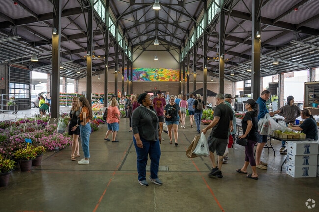 Oakman Boulevard Communityresidents enjoy a stroll through Eastern Market.