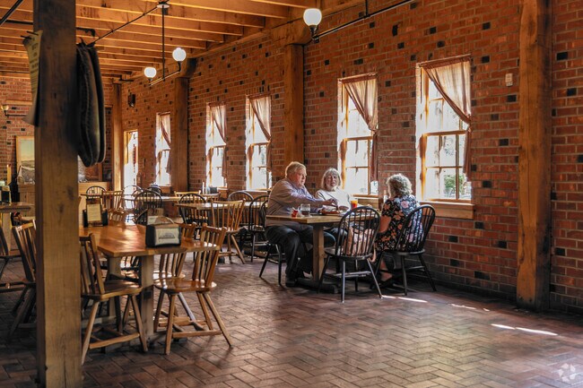Brewmasters don period costumes and replicate the historic brewing process at Carillon Brewing.
