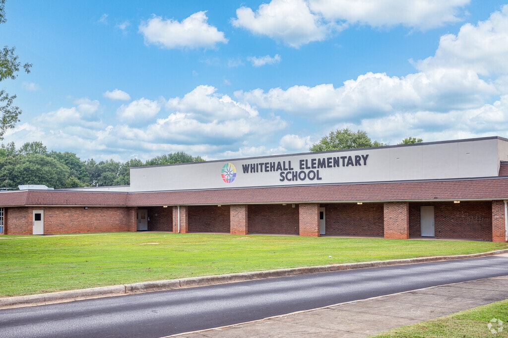 Whitehall Elementary School is one of several elementary schools serving Downtown Anderson.
