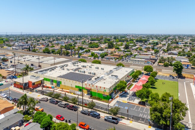 Animo Pat Brown School is part of the Green Dot Public Schools network.
