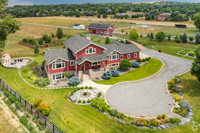 Some barn inspired living can be found in the Niwot neighborhood,