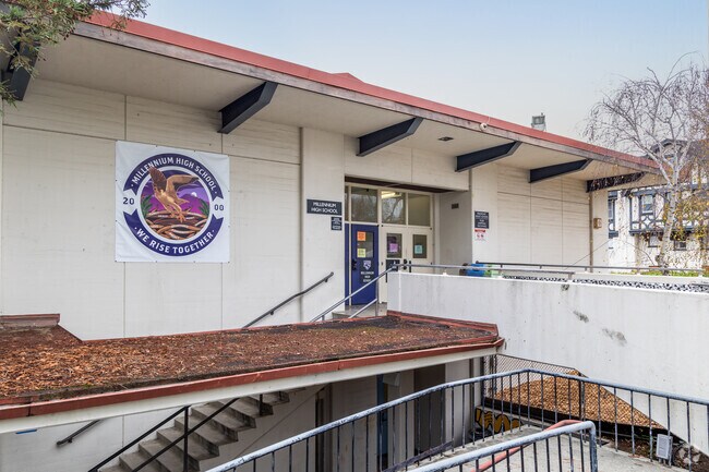 Great Schools rates Millennium High School at a 7.