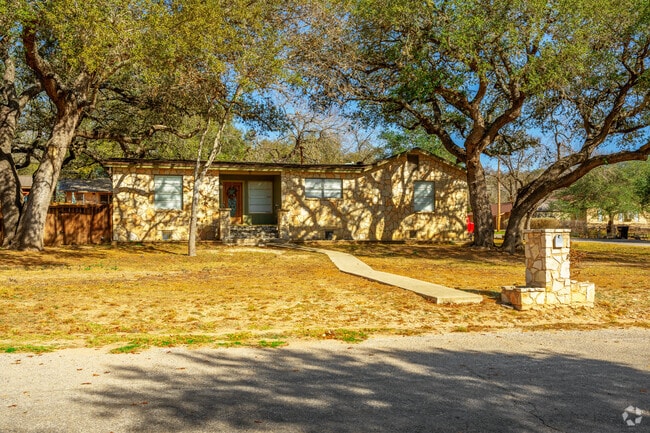 Devine homes have lots of shade to protect residents from the elements.