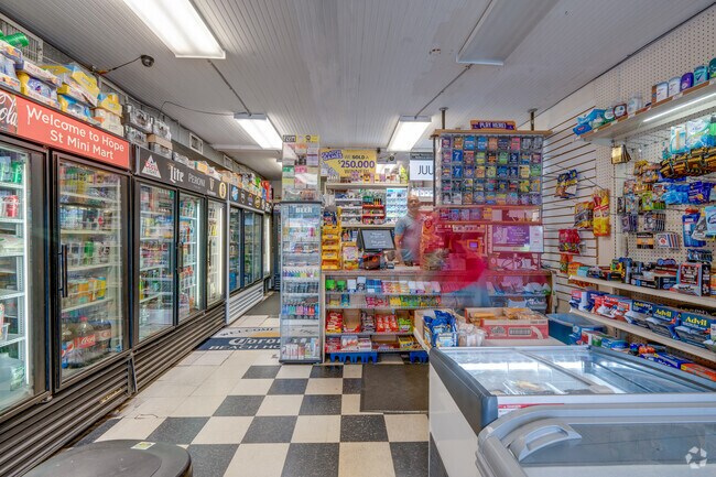 Hope Street Mini Mart in Springdale offers customers specialty snack and beverage items.