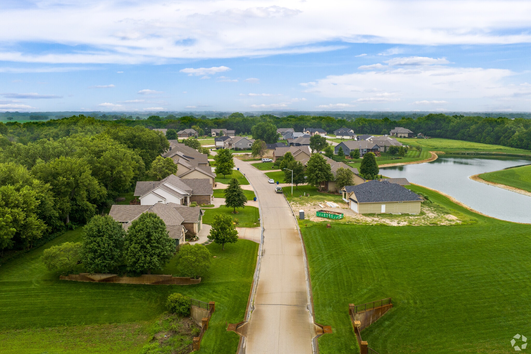 Valley Center has a combination of city and rural living.