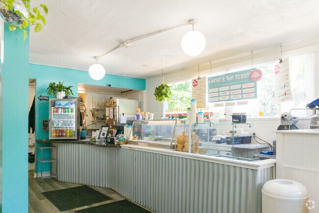 The Scoop offers ice cream in the Manito neighborhood.