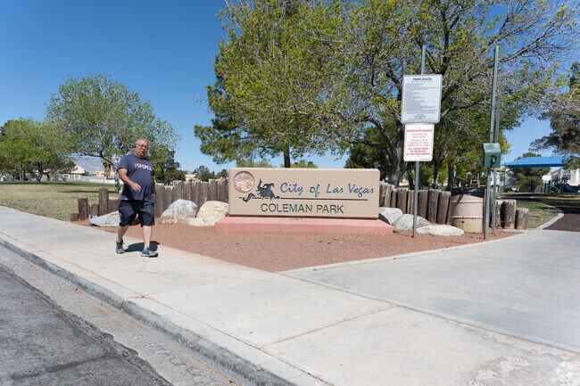 Coleman Park in Pittman is a green oasis in the middle of the neighborhood.
