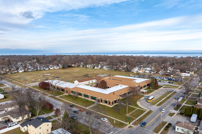 Children attending Garfield Elementary School in Port Huron have access to district busses.