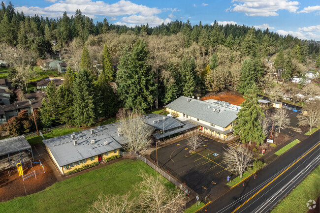 Ridgeline Montessori is located in Eugene and serves grades K-8.