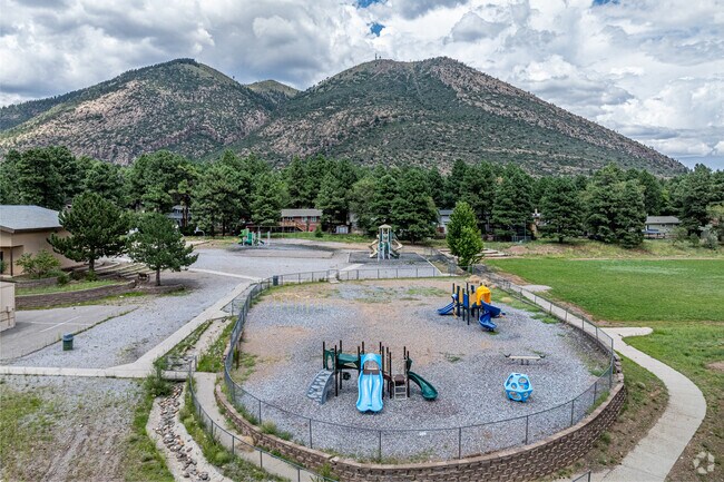 Everyone loves the playground and athletic fields at Thomas Elementary School in Flagstaff.