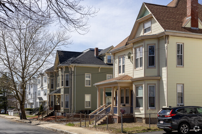 Multi family homes dot many side streets in Highlands.