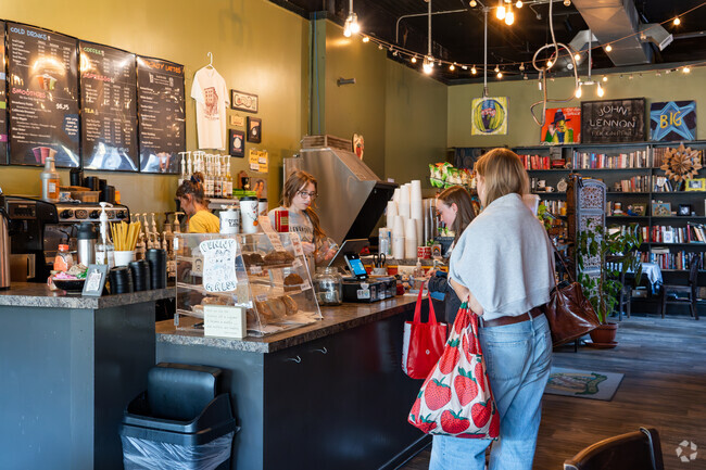 Penny Lane Coffeehouse has a great selection of breakfast fare and caffeinated beverages.