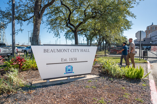 Beaumont City Hall serves citizens daily, and is located in downtown Beaumont.