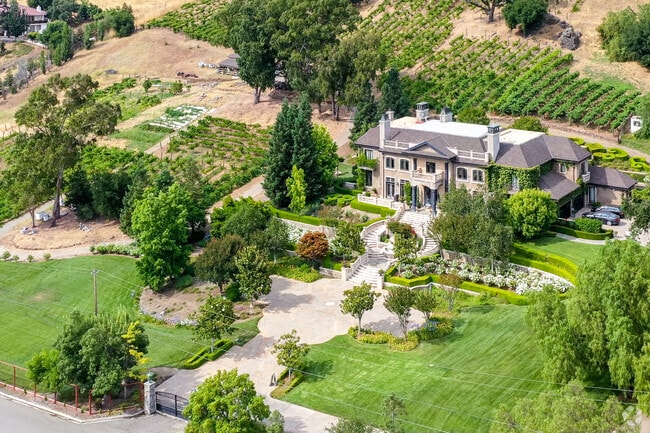 Castillo's Hillside Shire Winery has a large mansion estate in Morgan Hill.