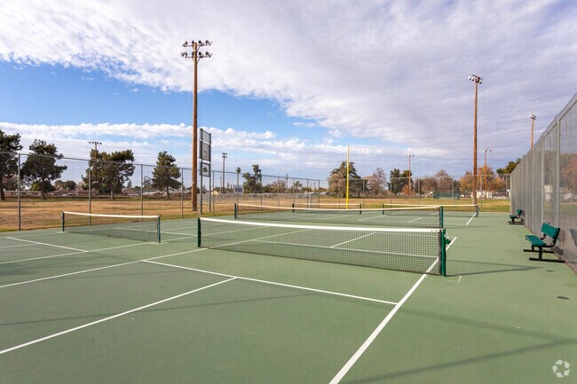 Enjoy a game of pickleball with friends at Brentlinger Park in Selma.